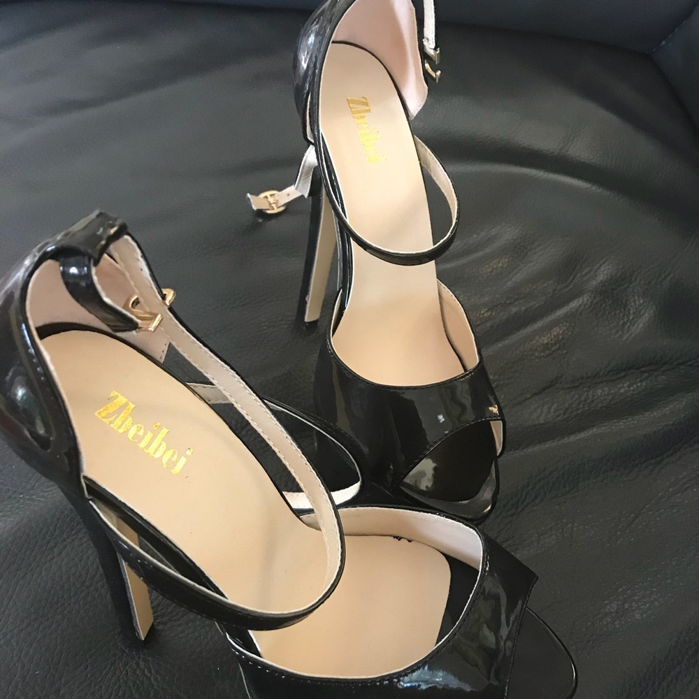 Black heels